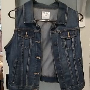Old Navy cute Denim Vest